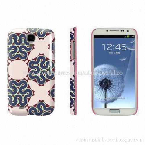 IMD Cases for Samsung S4, Made of PC, Flash Powder Put Single Bottom Light Oil and Water